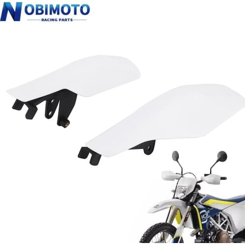 Motorcycle White Handguard Handle Bar Handlebar Hand Guard Protector For HUSQVARNA TE FX TX FC TC FE 125 250 300 350 450 501 501