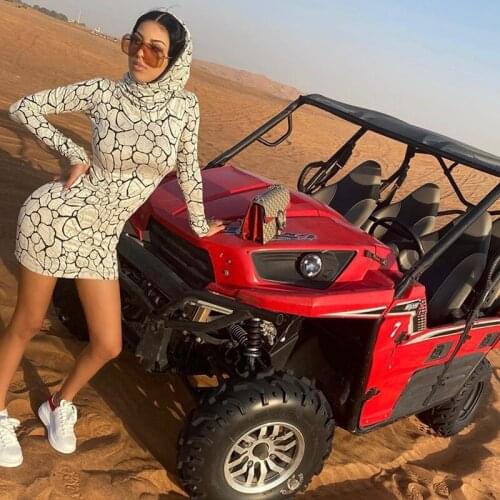 Streetwear Hooded Mini Bodycon Dress White Print Long Sleeve Spring Autumn Beach Fitness Dresses 2021 Pencil Vestidos De Mujer