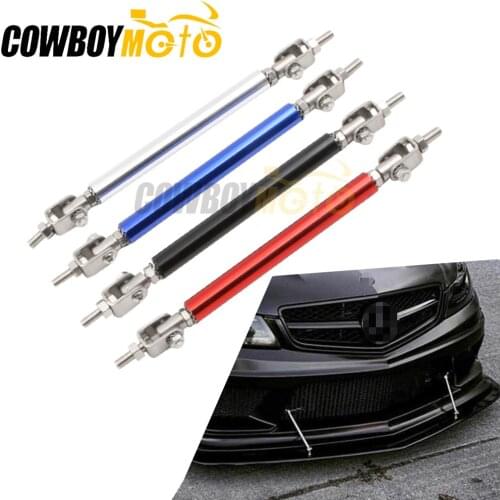 1 Pair Universal Adjustable Car Auto SUV Front Rear Bumper Lip Splitter Spoiler Strut Rod Tie Support Bar 7.5cm 10cm 15cm 20cm