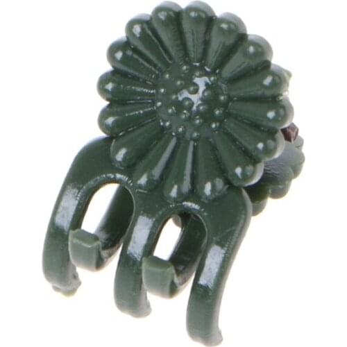 20 Pcs Plastic Plant Fix Clips Orchid Stem Vine Support Vegetables Farm Flowers Fruit Tied Bundle Clamping Gardening