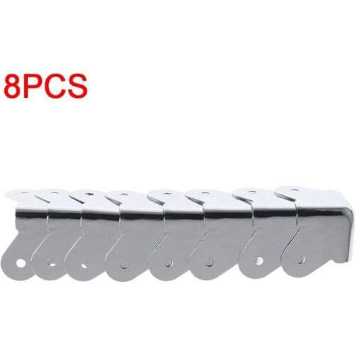 8PCS Speaker Corner Protective Angle Cabinet Metal Music Instrument Guitar Amplifier Stage Parts Accessories