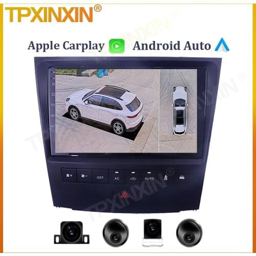 6+128G For Lexus GS GS300 GS350 GS450 GS460 2004 -2011 Android Car Radio GPS Navigation Multimedia Player CarPlay DSP IPS Screen