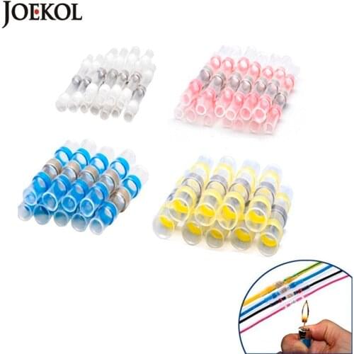 Free Shipping Many Sets Cable Soldered Sleeve Terminators Heat Shrink Butt Connectors Electrical Wire Crimp Terminals
