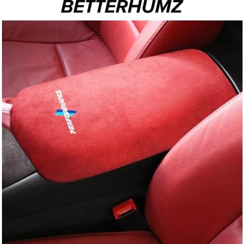 BETTERHUMZ Alcantara Interior Frame Trim For BMW Z4 E89 2009-2015 Center Console Armrest Box Panel M Performance Sticker Cover