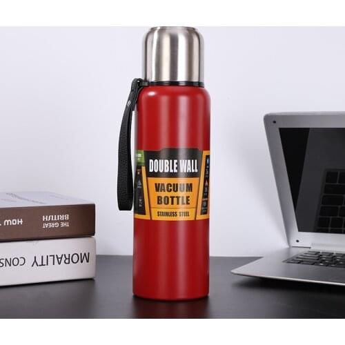 All-steel Russian vacuum flask stainless steel large-capacity outdoor sports insulated pot portable car gift custom cup