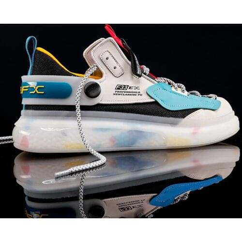 Designers Colorful Shoes Men 2021 Fashion Height Increasing Men Casual Shoes Street Style Men Skateboarding Shoes Male Sneakers