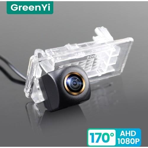 GreenYi 170° HD 1080P Car Rear View Camera for VW Passat Polo Sedan Bora Gran Santana Lavida Sagitar Skoda Night Vision Reverse