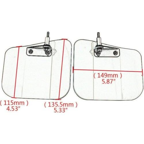 Motorcycle Hand Guard Air Wing Windshield Mirror Mount For Honda Goldwing 1800 2001-2016 F6B 2013-2016 Custom