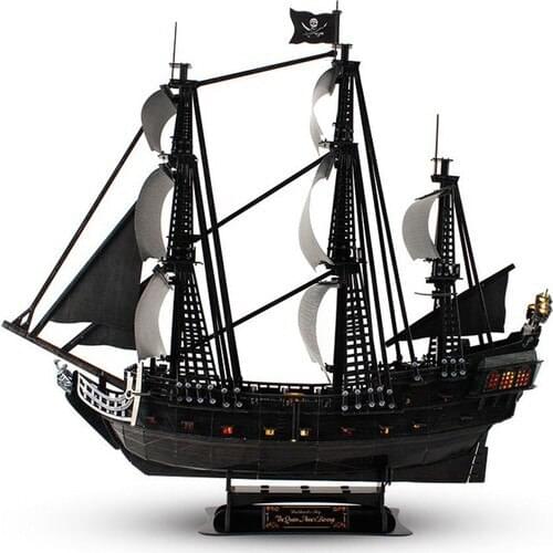 CubicFun 3D Puzzle Queen Annes Revenge Ship L520H