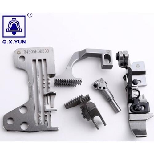 Q.X.YUN Sewing Machine For JUKI MO-3914 MO-3915 R4305-JOD-E00 Machine Oversealing Machine Parts feed dog Gauge Set