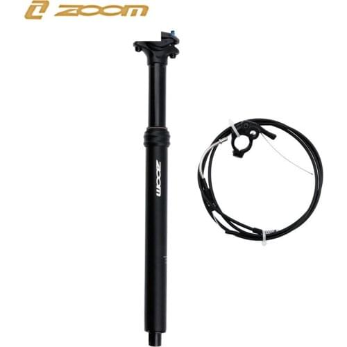 ZOOM MTB Bicycle Aluminum Alloy Seatpost Adjustable Remote Control Bicycle Seatpost 30.9/31.6mm