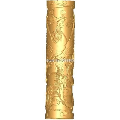 Baluster_pillars_phoenix 3d model STL relief for cnc STL format pillars 3d model for cnc stl relief artcam vectric aspire