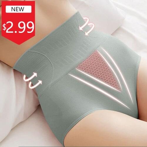 Sexy Cotton High Waist Panties Shapers Women Majtki Culottes Et Slips Femme Briefs Feminina Culotte Gainante Underwear Majtki