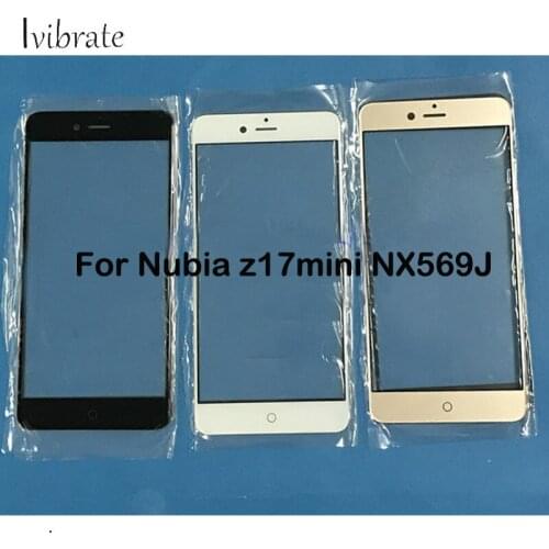 A+Quality For Nubia z17mini NX569J Touch Screen z17 mini Digitizer TouchScreen Glass panel Without Flex Cable Replacement