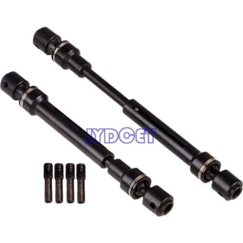2P 45# Steel Universal Drive Shaft 103-134mm For RC CAR Crawler 1/10 AXIAL SCX10 Wrangler AX80084 AX30784 AX30785