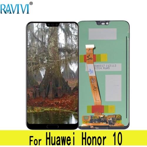 5.8" With Fingerprint LCD For Huawei Honor 10 LCD Display Touch Screen Digitizer Assembly Replacement For Huawei Honor10