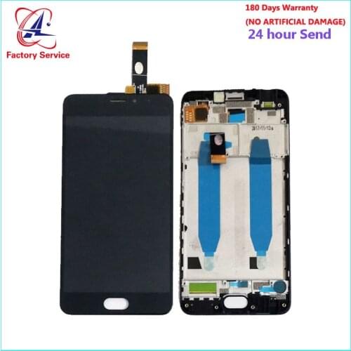 For Meizu M6 LCD Screen Display+Touch Screen Digitizer Sensor Assembly Replacement With Frame For Meizu M6 M711H M711M M711Q