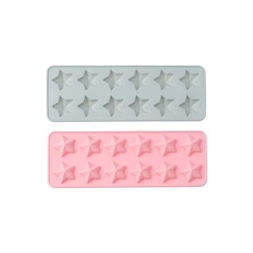 1PC DIY 3D Star Shape Silicone Mold Cake Decorating Tools Cupcake Silicone Mold Chocolate Mould Decor Muffin Pan Baking OK 1023