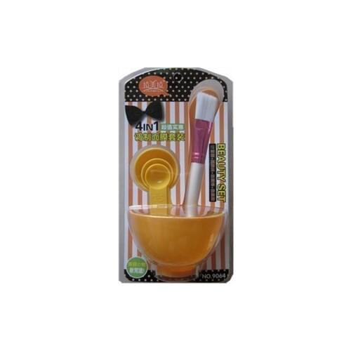 10 Sets Free Shipping Wholesale Beauty Mask Bowl Stick Brush For Mix Mask Powder Make Up Tools