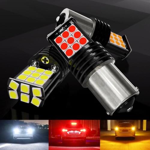 2X BA15S P21W LED BAY15D 1157 3157 P27/7W 7443 W21/5W LED Bulbs for Renault Megane Master Logan Scenic Sandero Arkana Laguna