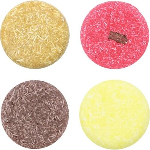 4x Natural Organic Handmade Shampoo Soap Bar Anti-Dandruff Hair Growth