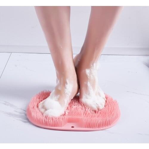 Back Rubbing Artifact with Suction Cup Brush Back Bathing In Bathroom Foot Rubbing Foot Massage Brush