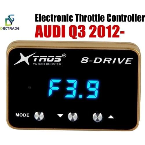 DECTRADE Car Electronic Throttle Controller Racing Accelerator Potent Booster For Audi Q3 2012- Tuning Parts 8 Drive