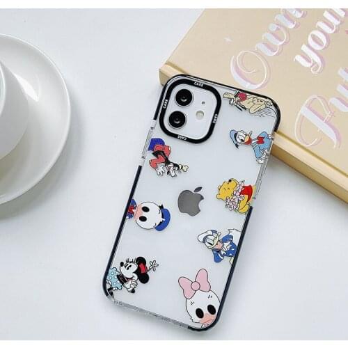 Disney Cute Cartoon for IPhone12mini Phone Case for IPhone11/xr/x/xsmax/8Plus 12promax Couple Phone Cover zz0429-4