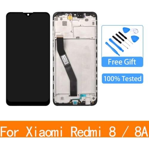 For Xiaomi Redmi 8 LCD Display Digitizer Assembly Frame vancca screen For Xiaomi Redmi 8A LCD screen