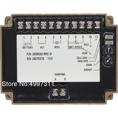 Engine Generator Speed Governor EFC 3098693 for Diesel Engine Control dizel motor Replace for Original 500KW Generator actuator