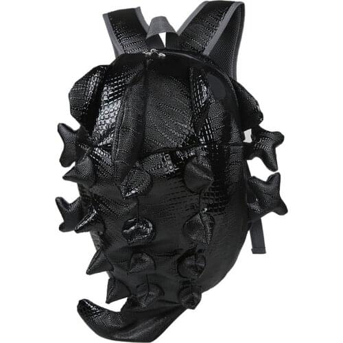 3D Chameleon Backpack Male Special Monsters Backpack Harajuku Lizard Travel Bags Cartoon Rucksack Shoulder School Bag Satchel