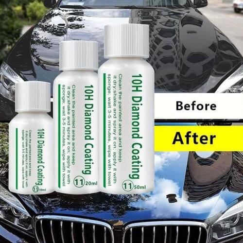 NEW 10H Diamond Coating Hydrophobic Glass Coating Ceramic Automotive Coating Car Kit Diamond Hydrophobic Glass Coating Polish