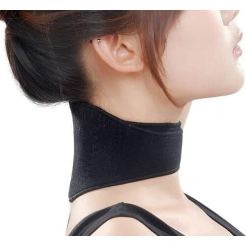 Ofit 1 Pc Free Ship Self-heating Neck Pad Magnetic Therapy Tourmaline Belt Support
