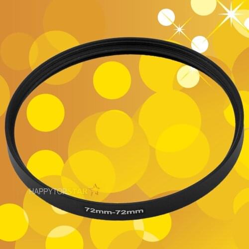 72-72 72mm-72mm Double Female Dual Female to Female Coupling Speed Ring Adapter Adaptor For Lens CPL ND UV Star Filter