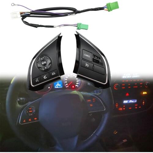 For Mitsubishi Mirage ASX 2016 2017 2018 2019 2020 Cruise Control Switch Steering Wheel Button Audio Android Player Switches