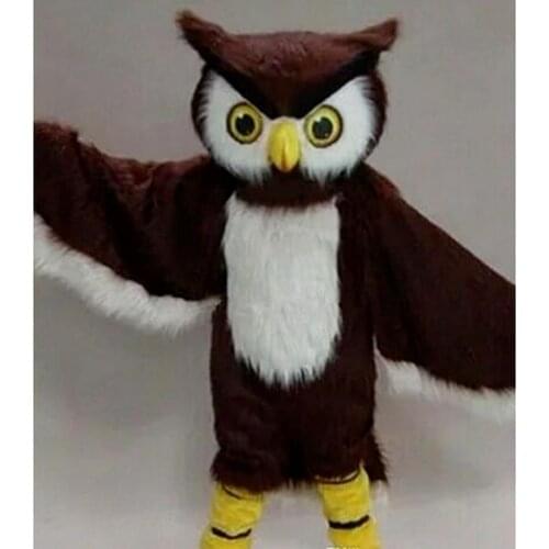 Adult Deluxe Lovely Bird Eagle Party Mascot Costume Christmas Fancy Dress Suit Factory Wholesale + Free Postage