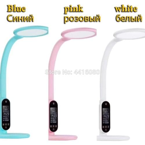 LED eye protection lamp childrens study student dormitory bedroom bedside desk table lamp national standard AA illuminance touc