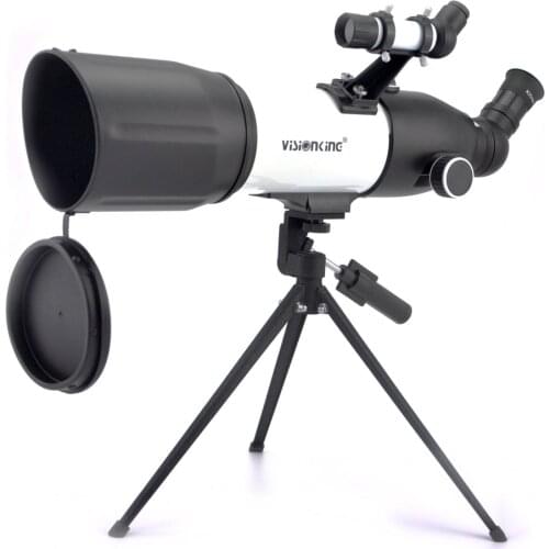 Visionking 80400mm Refractor Space Astronomical Telescope Astronomy Monocular Saturn Jupiter Moon Observation With Tripod