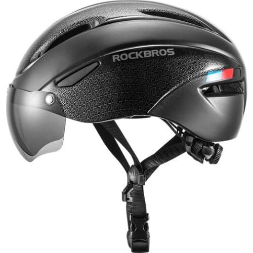 ROCKBROS Bicycle Helmet Women&Men EPS Breathable Cycling Helmet with Goggles Lens MTB Road Bike Helmet Sport Safety Cap