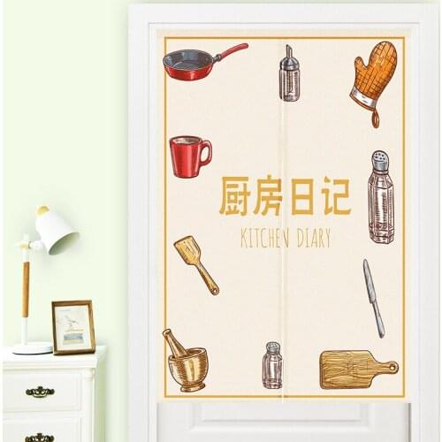 Japan style cotton Japanese door window curtain decoration hanging room kitchen China restaurant bar coffee house