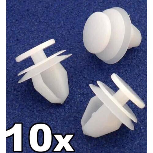 10x For Peugeot Interior Door Moulding Panel Card Trim Clips / Fasteners 6991.S6