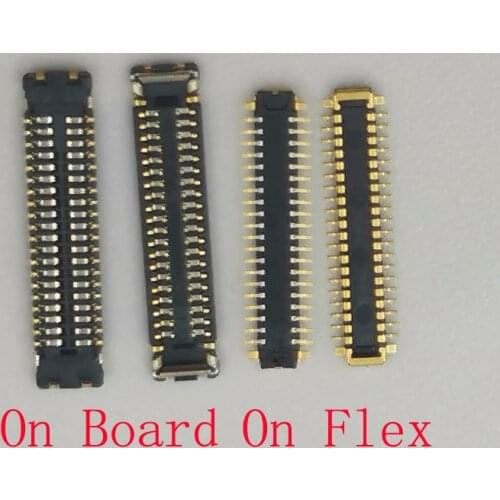 2Pcs LCD Display Screen Plug FPC Connector For Xiaomi Redmi Note 8 Pro Note8pro Note8 Note 8Pro Hongmi K20 K20Pro On Board 40pin