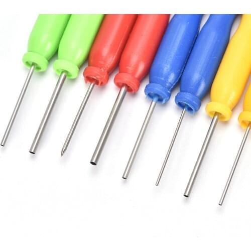 8 Pcs/Lot Stainless Steel Non-stick Tin Hollow Core Needle Kits For Soldering Assist Tools