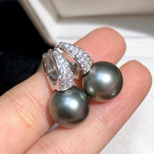 925 Sterling Silver Earrings Findings Settings Base Mountings Parts Mounts for Pearls Agate Coral Beads Stones Crystal