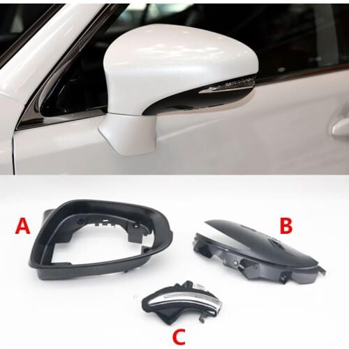 Car Outside Rearview Mirror Frame Light Wing Door Side Mirror Lower Cover for Lexus ES200 ES250 ES300H ES350 CT200H IS350 IS250