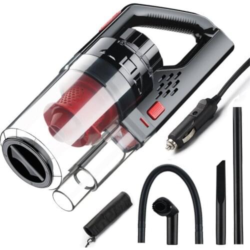 Car Vacuum Cleaner Wet/Dry Portable Handheld Vakum Cleaner Car 4.5M Power Cord Strong Mini Suction Power Desk Vacuum