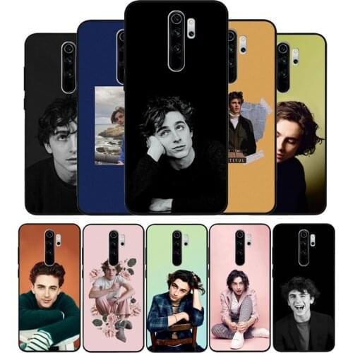 Timothee Chalamet Black TPU Silicone Soft Phone Case For Redmi 4A 4X 7A 5 Plus 6 Pro NOTE 9 7 8 5 Pro 4 6