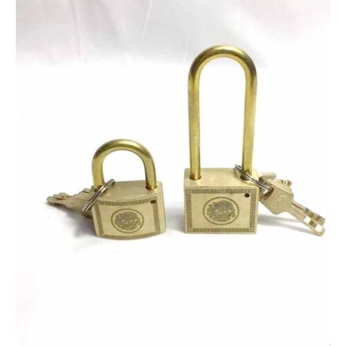 COTOM Solid brass door lock gate lock security door lock warehouse garden garage padlock lock for door