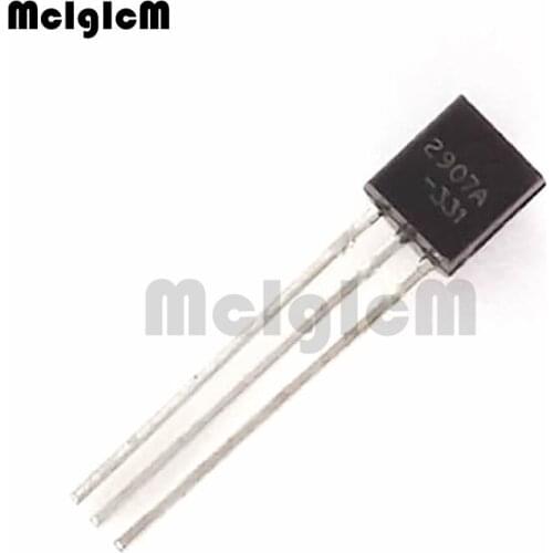 MCIGICM 5000pcs 2N2907A 2N2907 transistor PNP SILICON PLANAR TRANSISTORS TO-92 0.8A 60V
