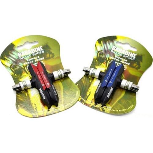 Mechanical Linear Pull Brakes Dual Compound Bicycle Brake Blocks All-Weather use Baradine 959V 73mm MTB V-Brake Pads